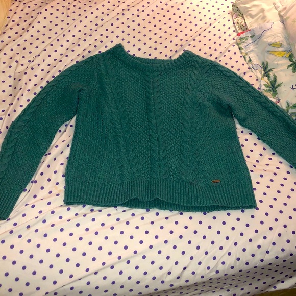 Hollister cable knit wool blend sweater - Picture 2 of 7